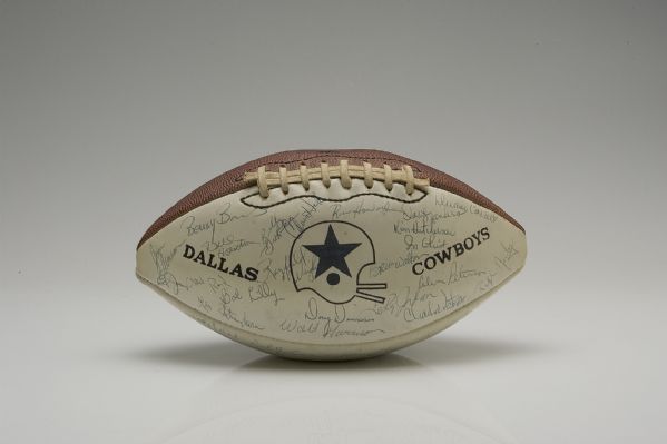 1974 Dallas Cowboys Team Signed Football 