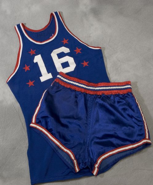 Cliff Hagan Late 50's - Early 60's All Star Uniform 