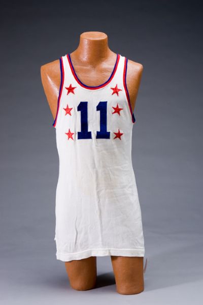 Harry Gallitins Mid 1950s NBA All Star Game Worn Jersey (MEARS A10) 