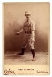 1888 CONLY CABINET PHOTO OF HALL OF FAMER JOHN CLARKSON