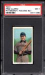 1909-11 T206 FRED CLARKE (WITH BAT) PSA 7 NM