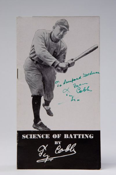 1944 Ty Cobb Signed 
