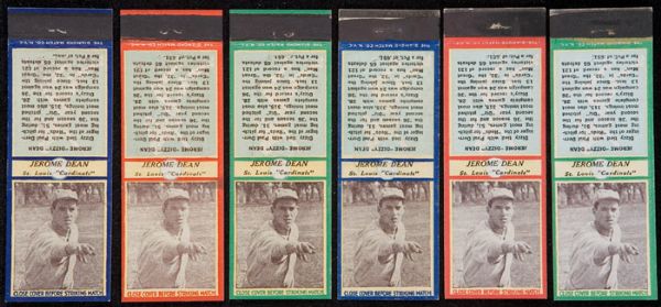 1936 Diamond Matchbooks-Chicago Cubs Complete Master Set of 138 