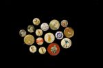 GROUP OF 35 VINTAGE PINS INCLUDING P2 AND P3