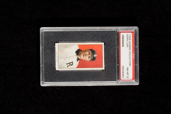 1909-11 T206 HARRIS COLLECTION PERRY LIPE PSA 8 NM-MT