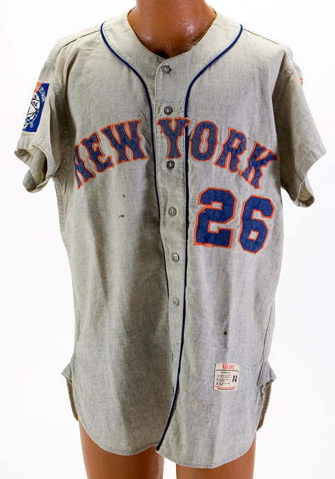 Galen Cisco New York Mets 1964 1965 Game Used Jersey