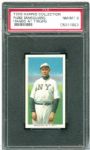 1909-11 T206 HARRIS COLLECTION RUBE MARQUARD (HANDS AT THIGHS) PSA 8 NM-MT