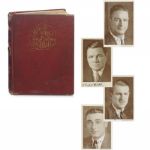 1933 WHOS WHO IN MAJOR LEAGUE BASEBALL BOOK SIGNED BY 30 INCLUDING RUTH, GEHRIG AND 13 OTHER YANKEES
