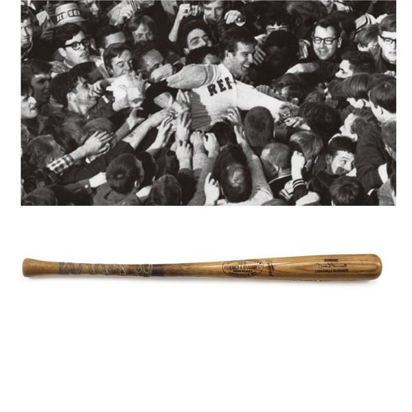 RICH ROLLINS 1967 MINNESOTA TWINS LAST OUT BAT, THE RED SOX "IMPOSSIBLE DREAM"