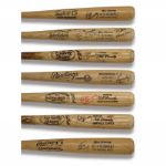 ULTIMATE LOT OF (13) KEITH HERNANDEZ GAME BATS SPANNING HIS ENTIRE CAREER