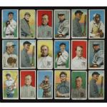 MASSIVE HOARD OF OVER 600 T206 TOBACCO CARDS INCLUDING 93 HALL OF FAMERS
