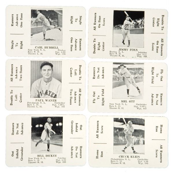 1936 S AND S GAME COMPLETE SET OF 52 PLUS DIRECTIONS AND CONTEST CARDS