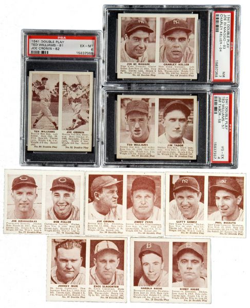 1941 DOUBLE PLAY COMPLETE SET OF 75