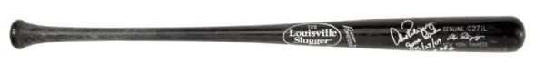 2009 ALEX RODRIGUEZ AUTOGRAPHED AND INSCRIBED LOUISVILLE SLUGGER GAME BAT USED TO HIT CAREER HOME RUN #560
