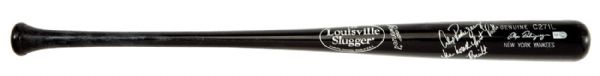2008 ALEX RODRIGUEZ AUTOGRAPHED GAME USED LOUISVILLE SLUGGER BAT INSCRIBED "THE HOUSE THAT RUTH BUILT"