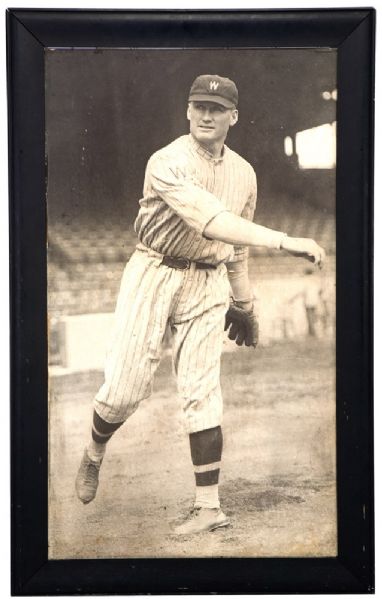 WALTER JOHNSON OVERSIZED PHOTO THAT HUNG IN GRIFFITH STADIUM