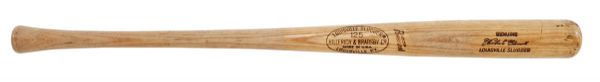 EXCEPTIONAL ROBERTO CLEMENTE H&B PROFESSIONAL MODEL GAME USED BAT INSCRIBED TO HIS PIRATES TEAMMATE WOODY FRYMAN
