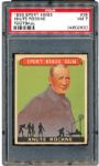 1909-11 T206  CY YOUNG (TOLSTOI BACK - CLEVELAND, GLOVE SHOWS) PSA 4.5 VG-EX+