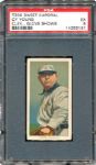 1909-11 T206 CY YOUNG (CLEVELAND, GLOVE SHOWS) PSA 5 EX