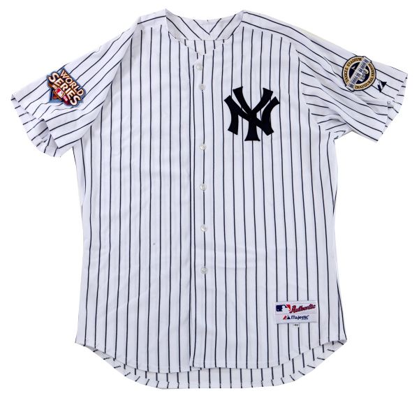 ALEX RODRIGUEZ AUTOGRAPHED 2009 NEW YORK YANKEES REPLICA JERSEY WITH 2009 WS AND YANKEE STADIUM INAUGURAL SEASON PATCHES