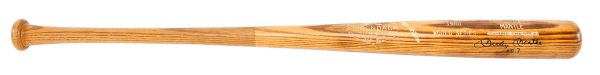 1960 WORLD SERIES MICKEY MANTLE AUTOGRAPHED ADIRONDACK GAME USED BAT (MEARS A10)