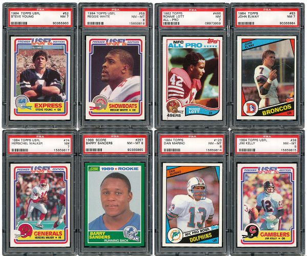 1980S TOPPS FOOTBALL ROOKIES/STARS LOT OF 14 PLUS MORE
