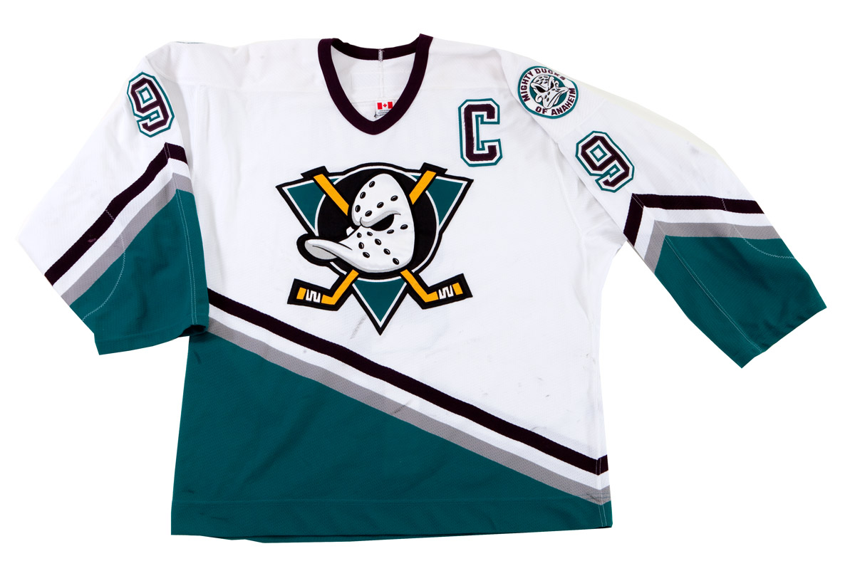 Autographed Paul Kariya Game-Issued Legends Classic Jersey - NHL Auctions