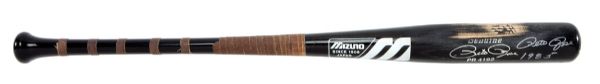 1985 PETE ROSE AUTOGRAPHED MIZUNO "CORKED" GAME USED BAT WITH X-RAY EVIDENCE (PSA/DNA GU10)