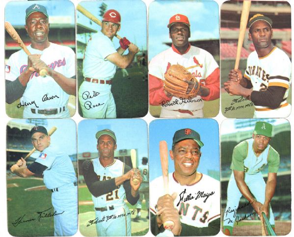 1970 AND 1971 TOPPS SUPER BASEBALL COMPLETE SETS