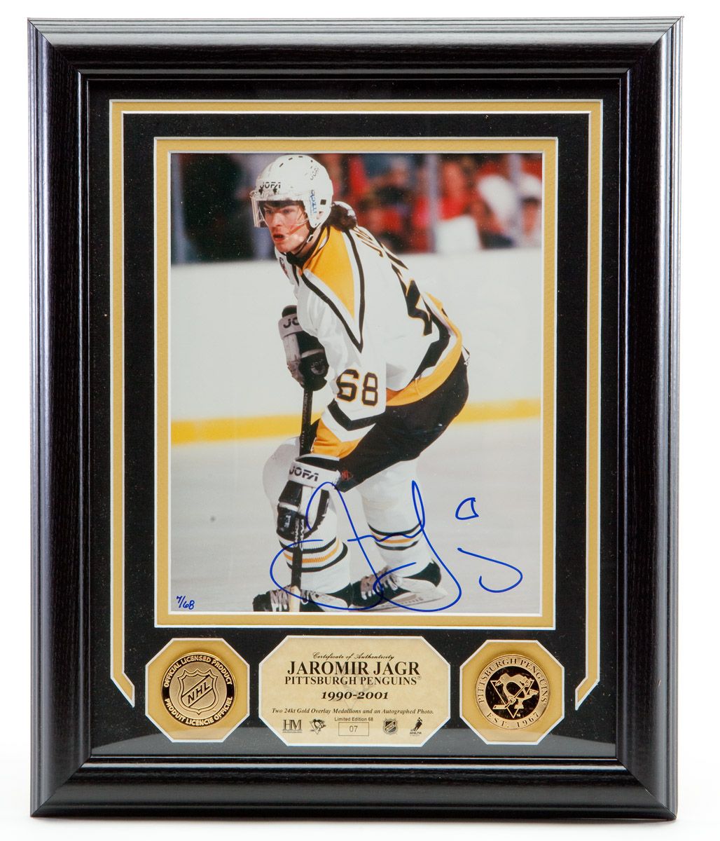 Lot Detail - Sidney Crosby - Signed & Framed Jersey Pitttsburgh