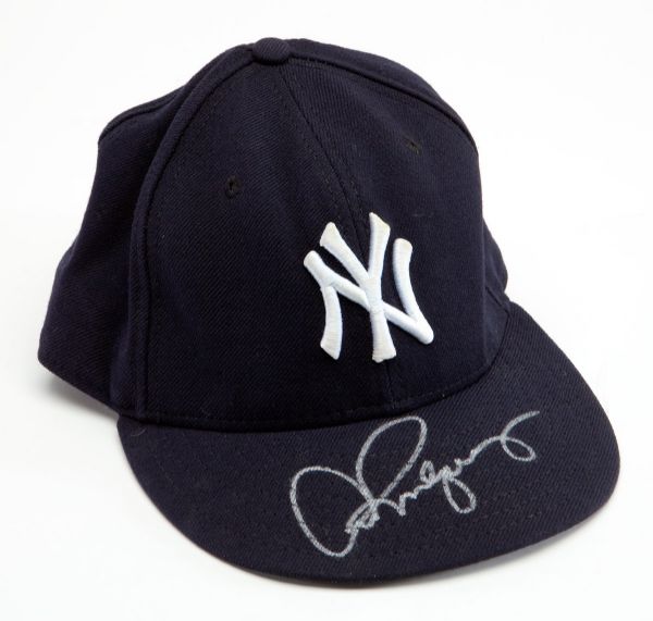 ALEX RODRIGUEZ AUTOGRAPHED NEW YORK YANKEES GAME-USED CAP