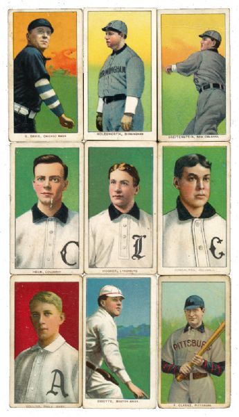 1909-11 T206 LOT OF 173 (169 DIFFERENT)