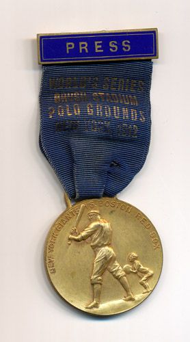 1912 NEW YORK GIANTS WORLD SERIES PRESS PIN