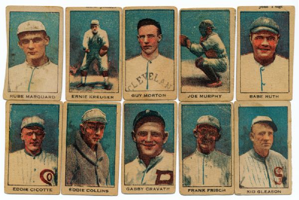 1920 W519 UNNUMBERED COMPLETE SET OF 10