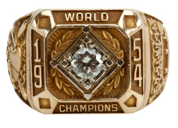 1954 NEW YORK GIANTS WORLD SERIES RING - MINT CONDITION