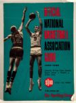 RED AUERBACHS AUTOGRAPHED 1958-59 NBA GUIDE 