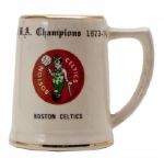 RED AUERBACHS 1973-74 BOSTON CELTICS NBA CHAMPIONS MUG FROM HIS BOSTON OFFICE (PHOTOMATCH)