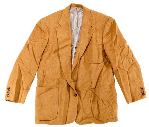 RED AUERBACHS CAMEL HAIR SPORT COAT (MULTIPLE PHOTOMATCHES)