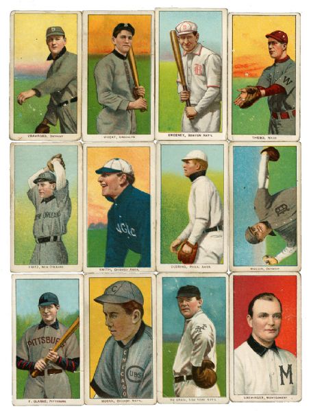 1909-11 T206 LOT OF 159 (148 DIFFERENT) WITH HOFERS AND SOUTHERN LEAGUES