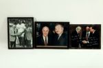 RED AUERBACHS SPORT AND POLITICAL PHOTOGRAPH COLLECTION INC. 1963 WHITE HOUSE VISIT WITH JFK 