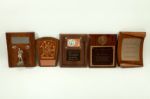 LOT OF EIGHT PLAQUES PRESENTED TO RED AUERBACH AT VARIOUS EVENTS 