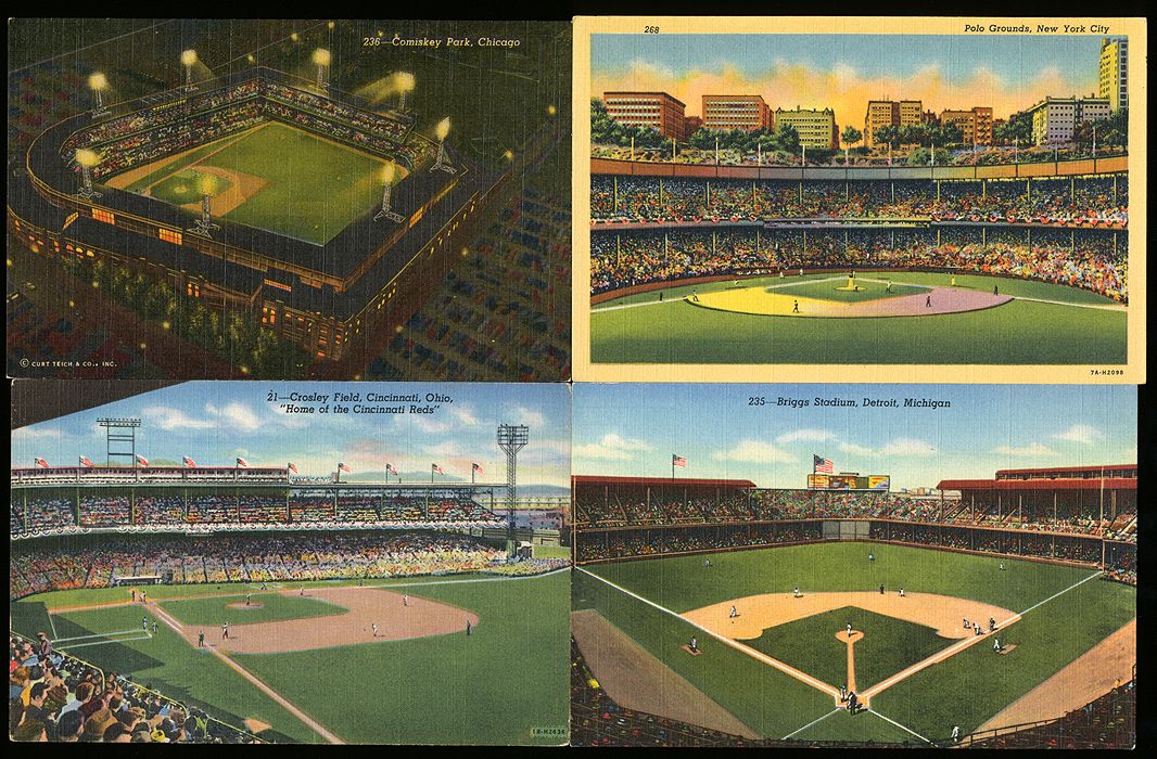 Ebbets Field (771-923) - Stadium Postcards