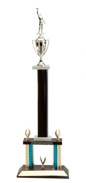 JULIUS "DR. J" ERVINGS 1980 ED GOTTLIEB MEMORIAL AWARD TROPHY FOR "SIXERS PLAYER OF THE YEAR"