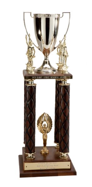 JULIUS "DR. J" ERVINGS 1978 BARRY ASHBEE MEMORIAL AWARD TROPHY FOR "ATHLETE OF THE YEAR"
