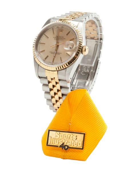 JULIUS "DR. J" ERVINGS ROLEX WATCH RECEIVED AS SPORTS ILLUSTRATEDS 40TH ANNIVERSARY HONOREE