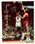 JULIUS "DR. J" ERVINGS AUTOGRAPHED ORIGINAL CONVERSE POINT OF PURCHASE ADVERTISING STANDEE
