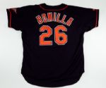 1996 BOBBY BONILLA GAME USED BALTIMORE ORIOLES ROAD JERSEY