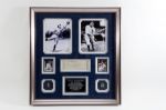 BEAUTIFULLY FRAMED TY COBB SIGNED CHECK DISPLAY