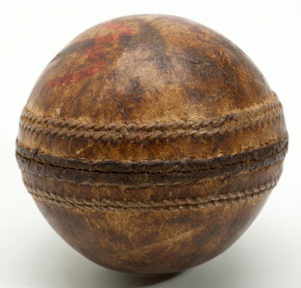 1860S HAND MADE LEATHER BASEBALL