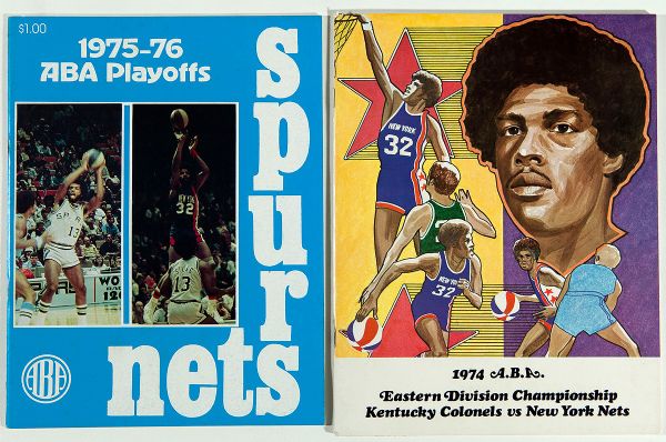 PAIR OF 1970S ABA PLAYOFF PROGRAMS